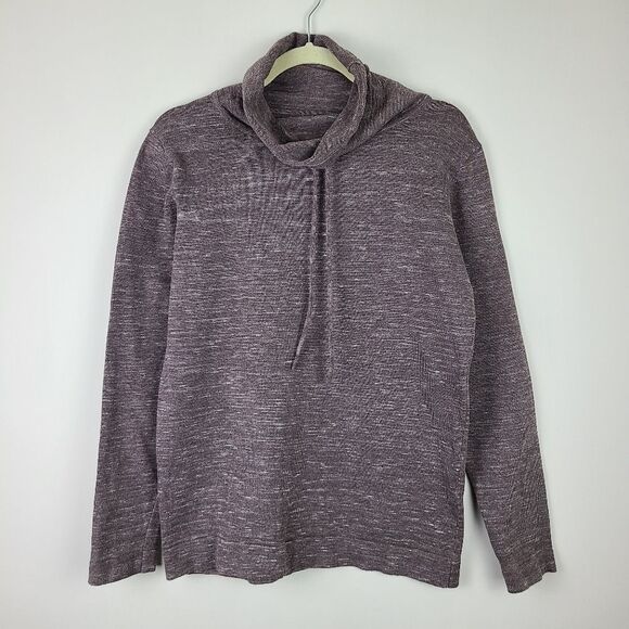 𝅺frank & Oak Gray Pullover Turtleneck Sweatshirt Small - Picture 9 of 16
